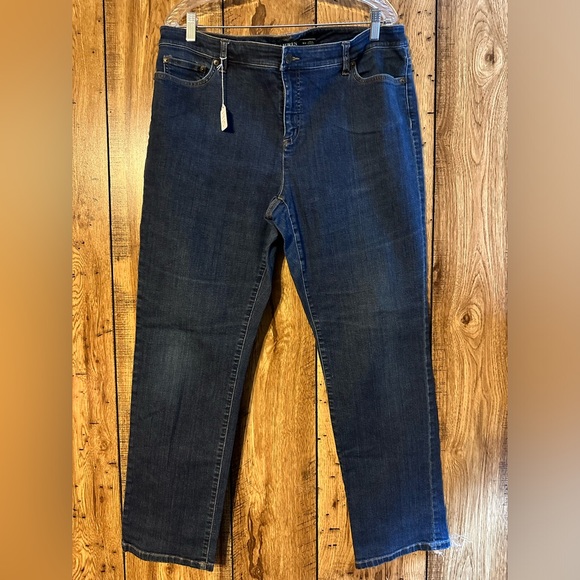 GUC Lauren Ralph Lauren denim jeans. Size 16W. - Picture 1 of 9